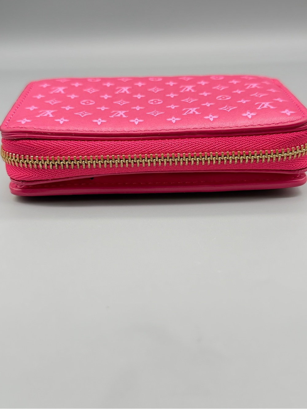 Louis Vuitton Pink Nanogram Zip-Around Compact Wallet - Picture 5 of 5